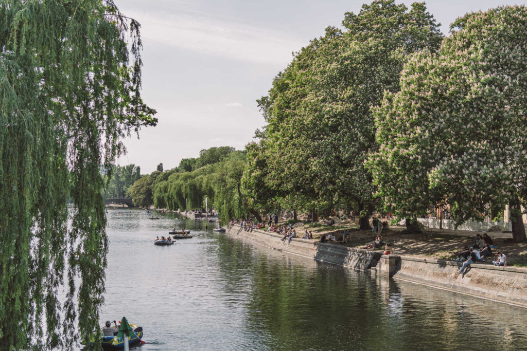 Idylle am Landwehrkanal