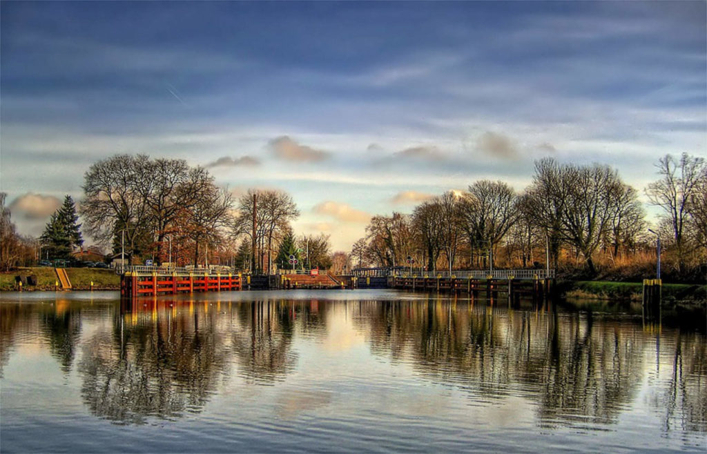 Makler Oder-Spree LOS: Die Schleuse in Fürstenwalde