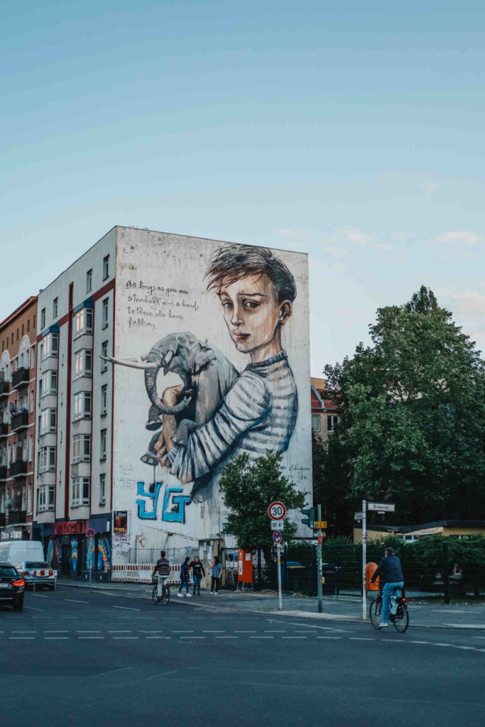 Makler Moabit: Wandmalerei