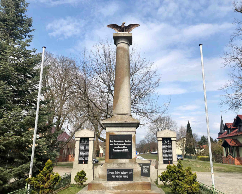 makler teschendorf - Denkmal
