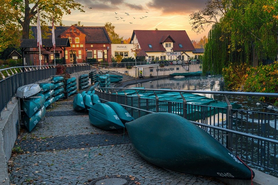 Makler Spreewald: Spreehafen in Burg